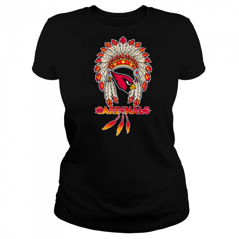 Native Chief headdress Arizona Cardinals shirt Women's T-shirt