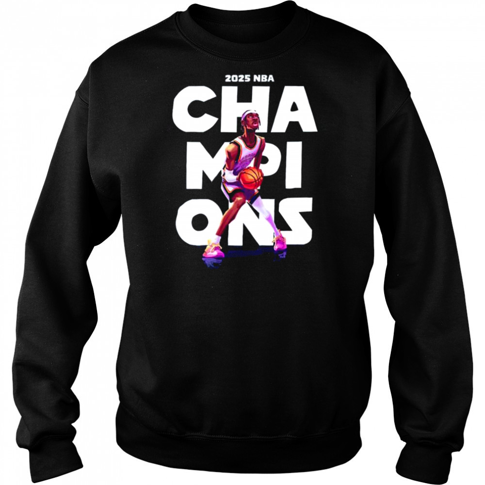 NBA 2025 Champions Commemorative Basketball Shirt Hoodie
