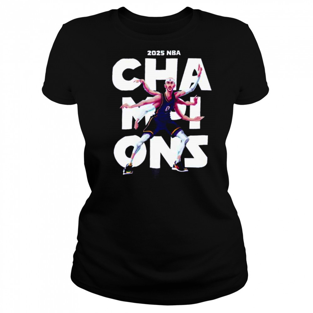 NBA 2025 Champions Dynamic Player Shirt Women's T-shirt
