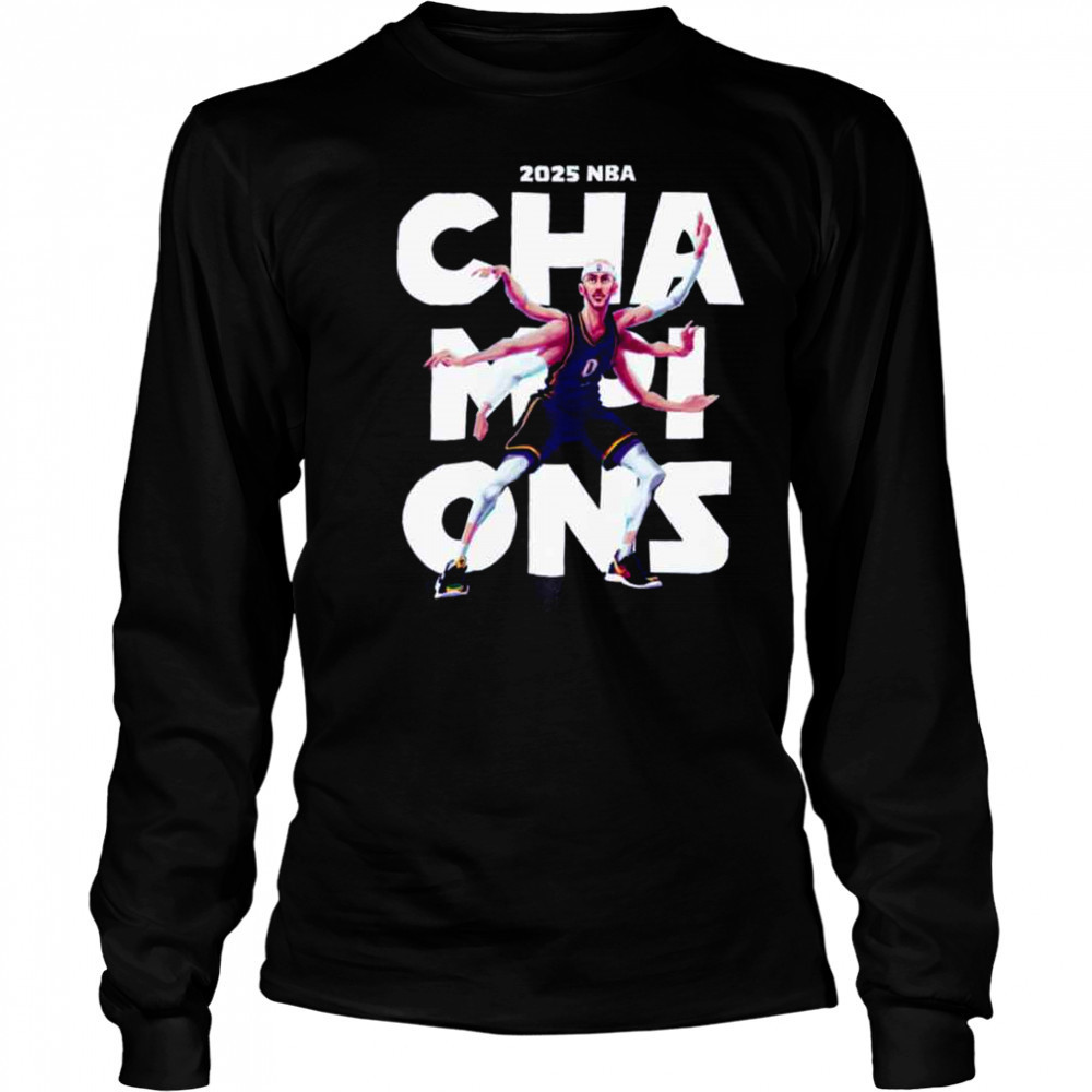 NBA 2025 Champions Dynamic Player Shirt Long Sleeved