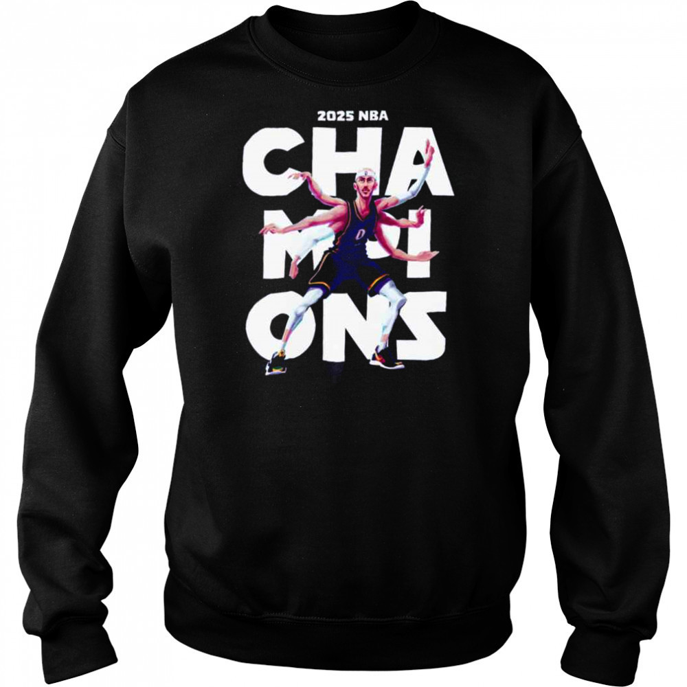 NBA 2025 Champions Dynamic Player Shirt Hoodie