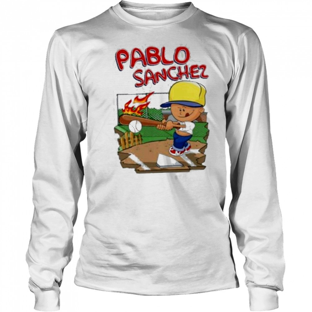 Pablo Sanchez baseball shirt Long Sleeved