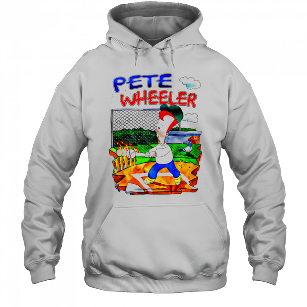 Pete Wheeler baseball cartoon shirt Hoodie