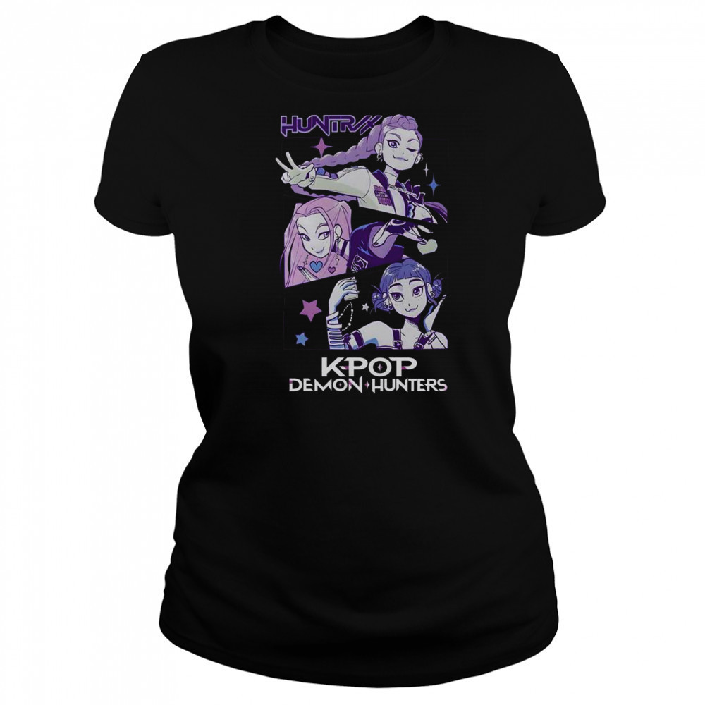 Pretty Kpop Demon Hunters Huntrix T-Shirt Women's T-shirt