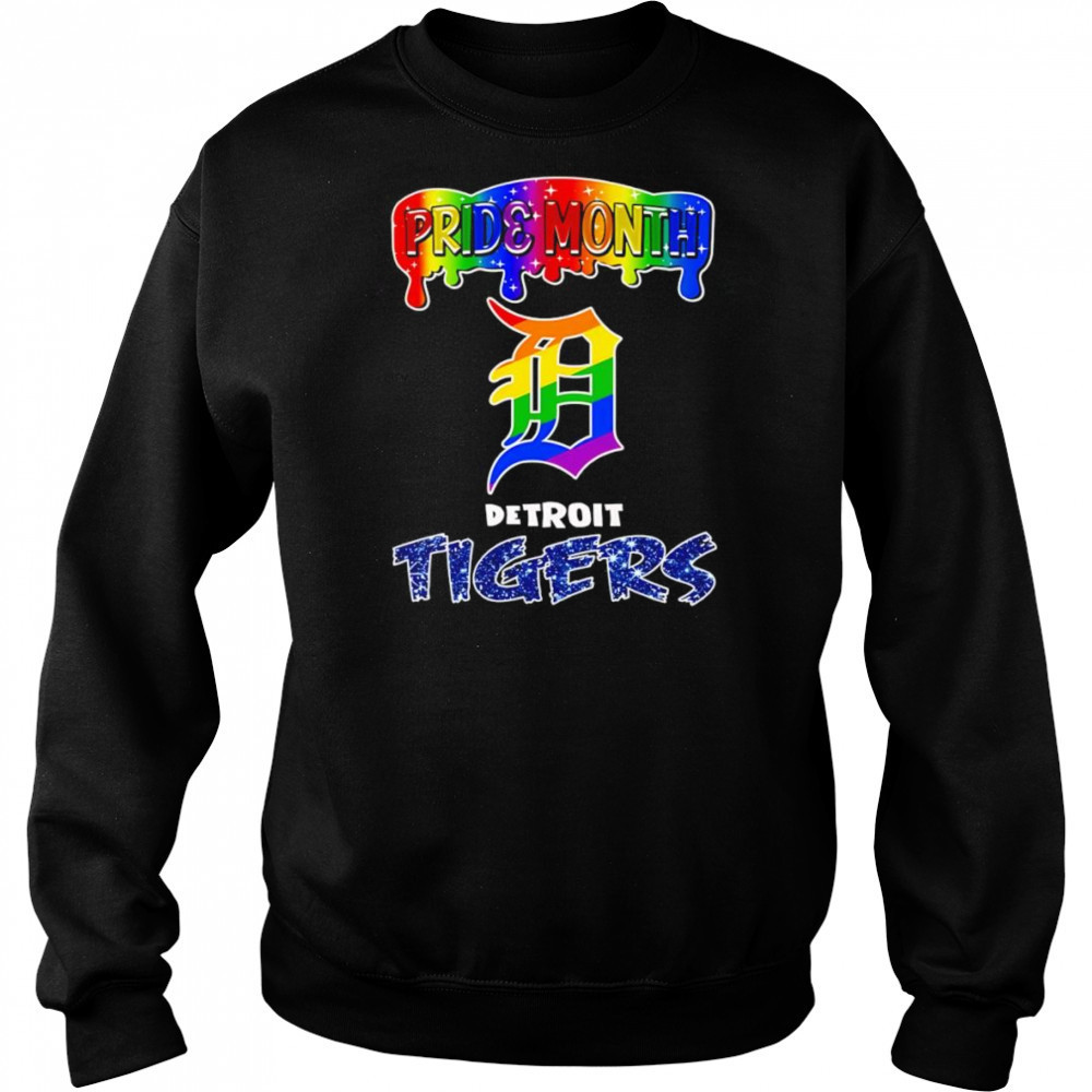 Pride Month Detroit Tigers shirt Hoodie