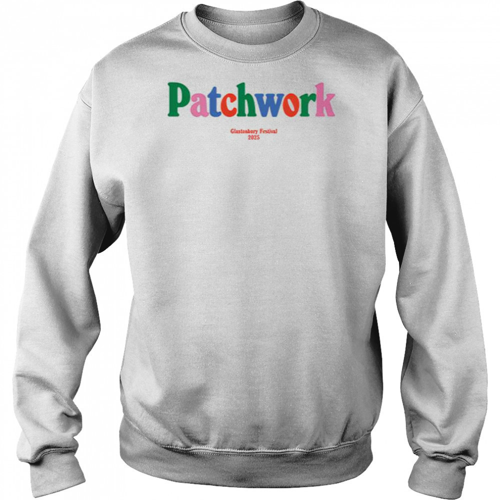 Pulp Patchwork Glastonbury Festival 2025 T-Shirt Hoodie