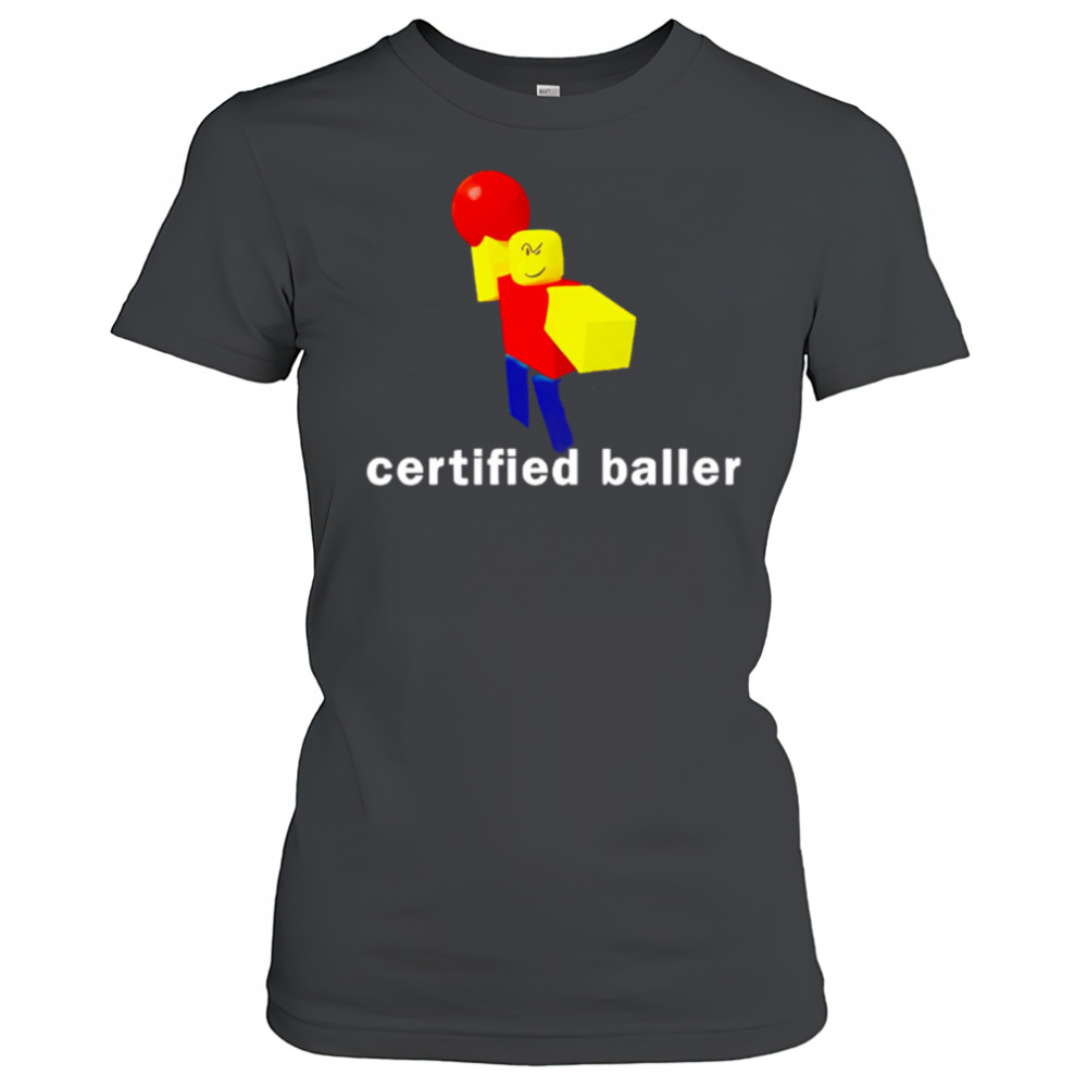 Roblox certified baller shirt Women's T-shirt