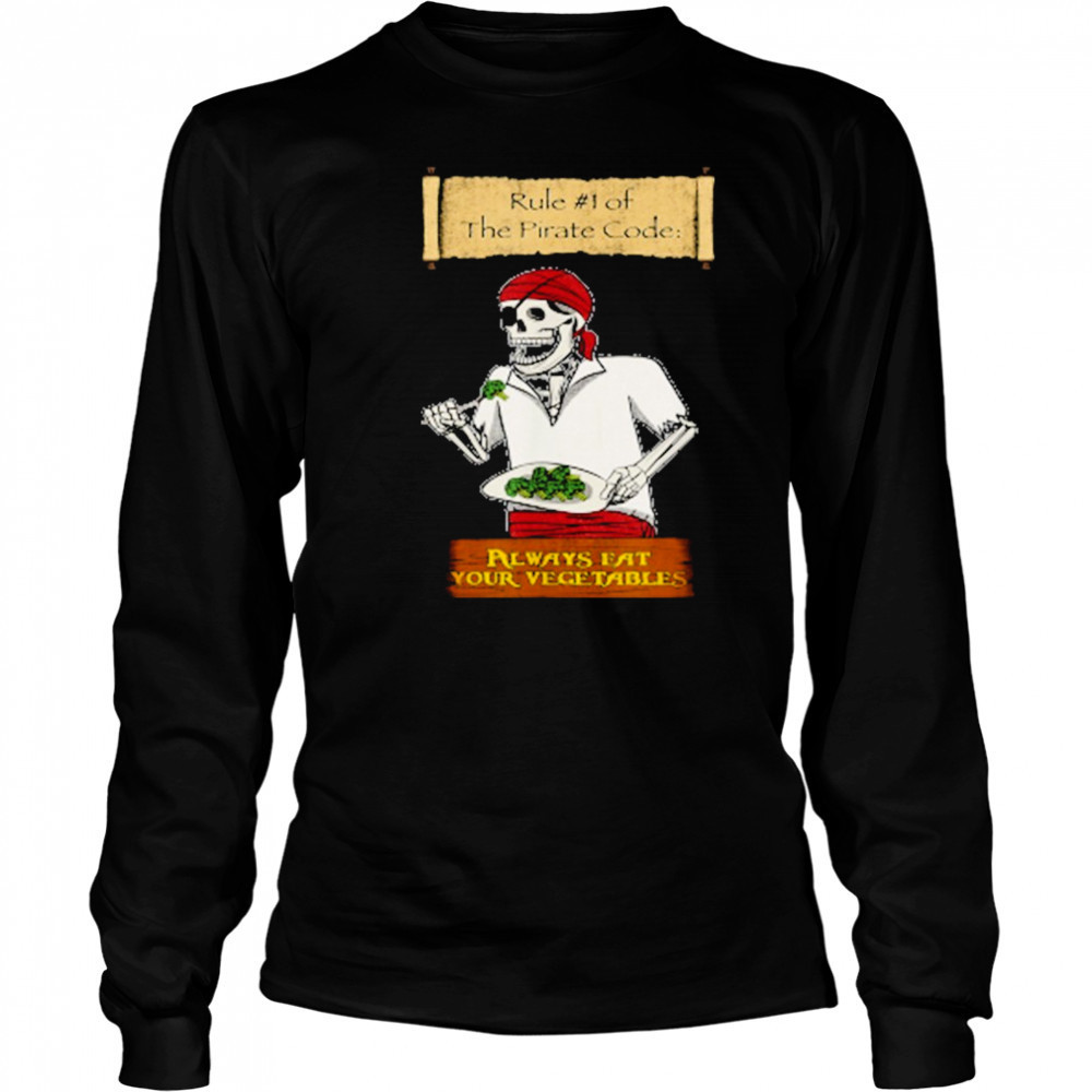 Rules of the Pirate Code T-Shirt Long Sleeved