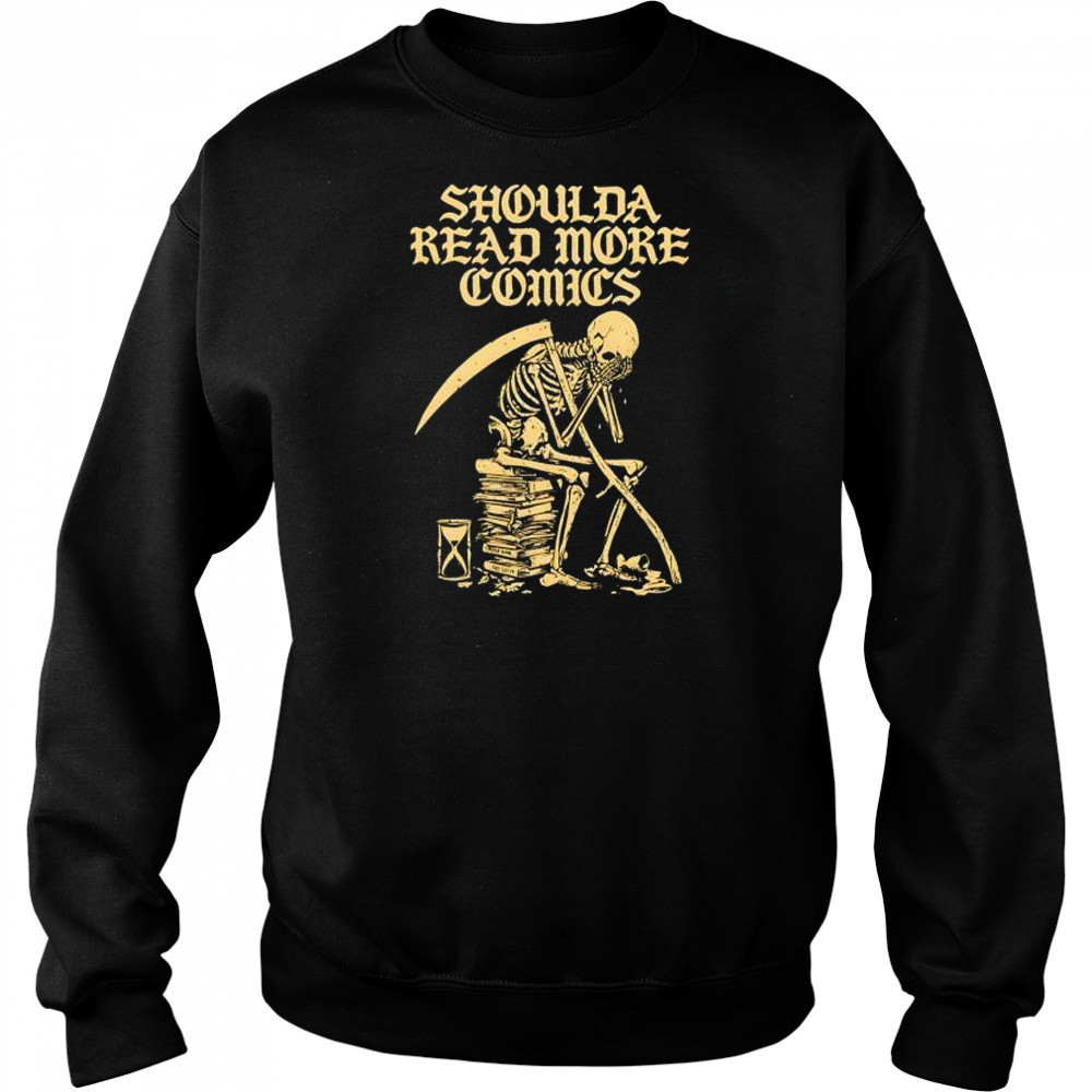 Scott Snyder With Shoulda Read More Comics T-Shirt Hoodie