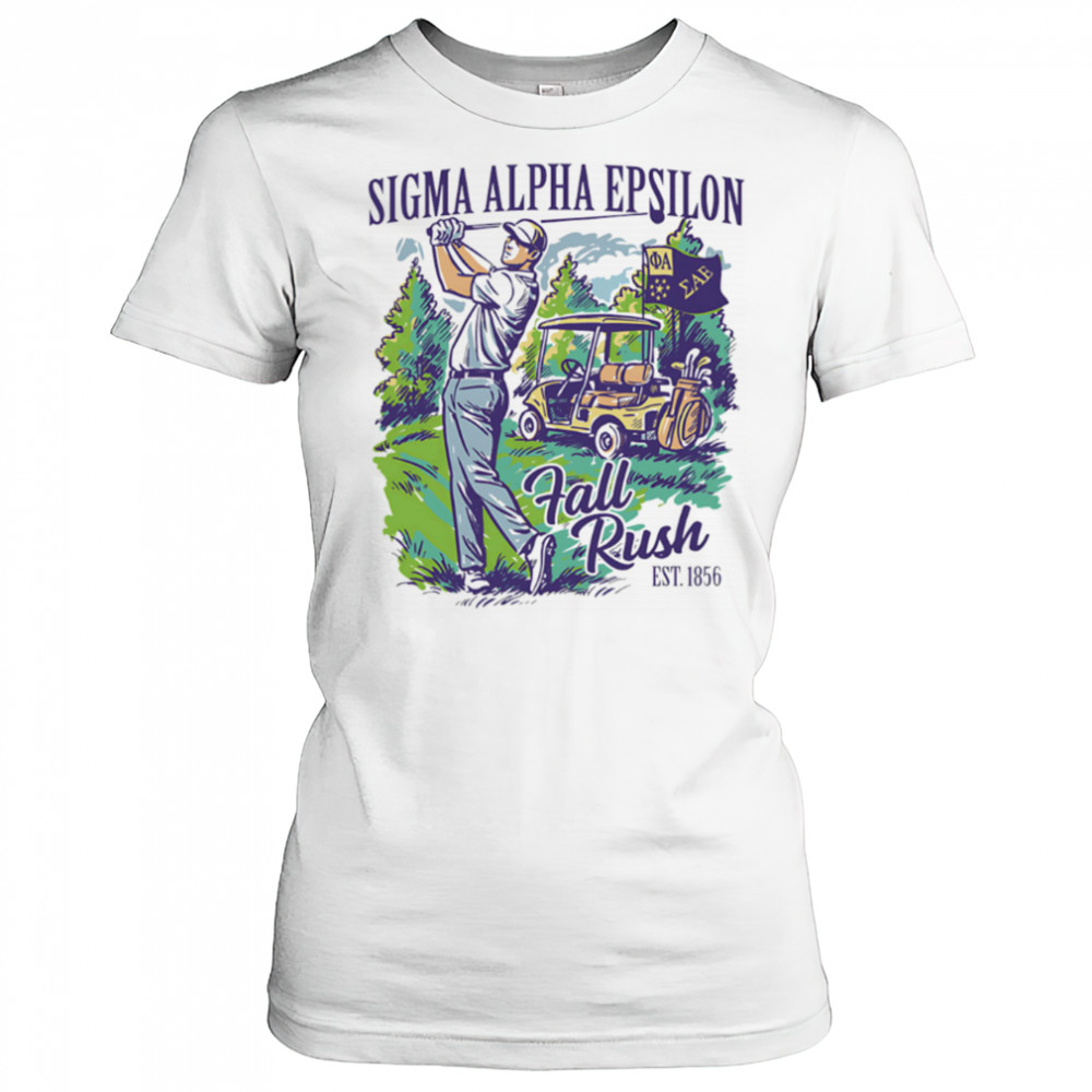 Sigma Alpha Epsilon Fall Rush Golf shirt Women's T-shirt