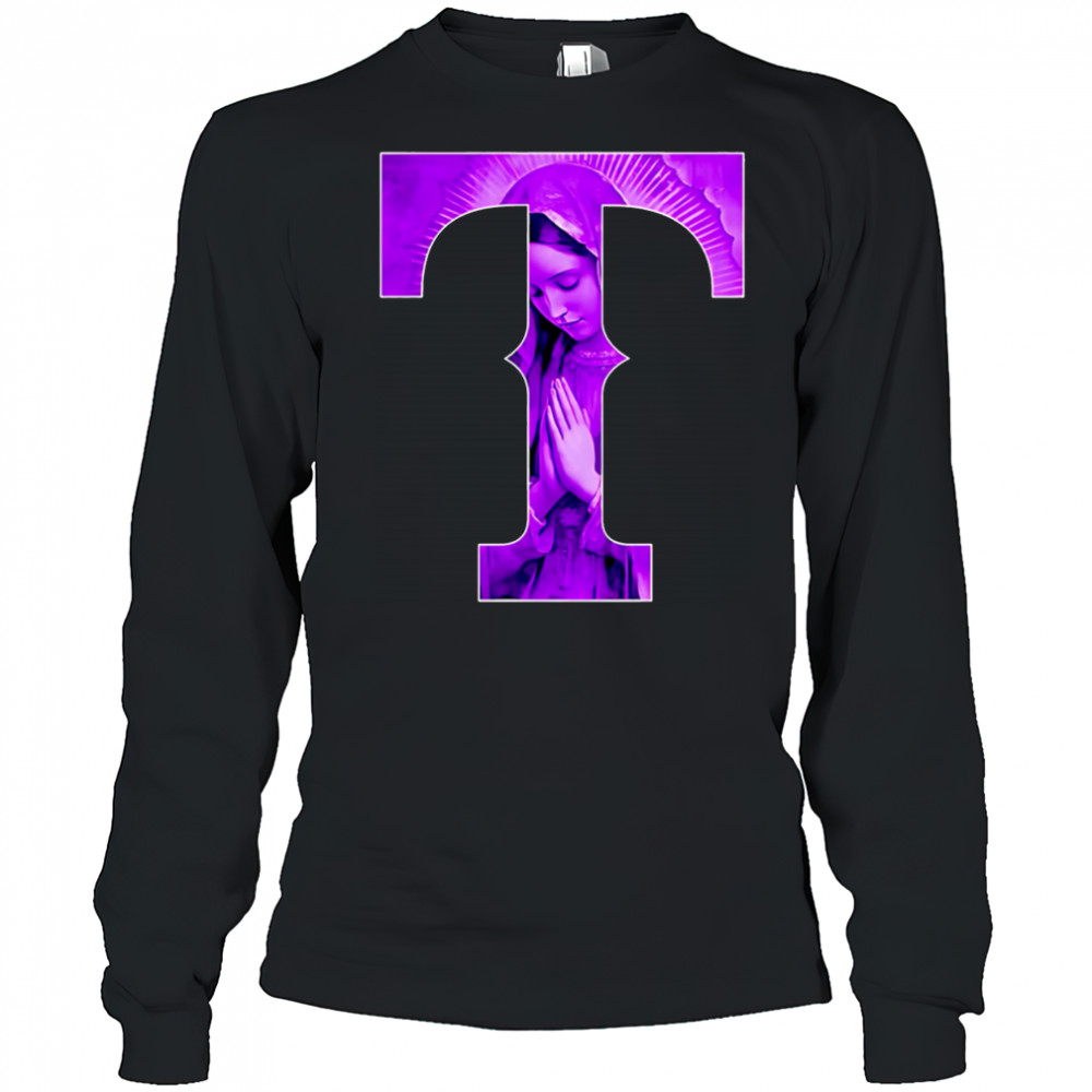 T Rangers Purple VM 2.0 shirt Long Sleeved