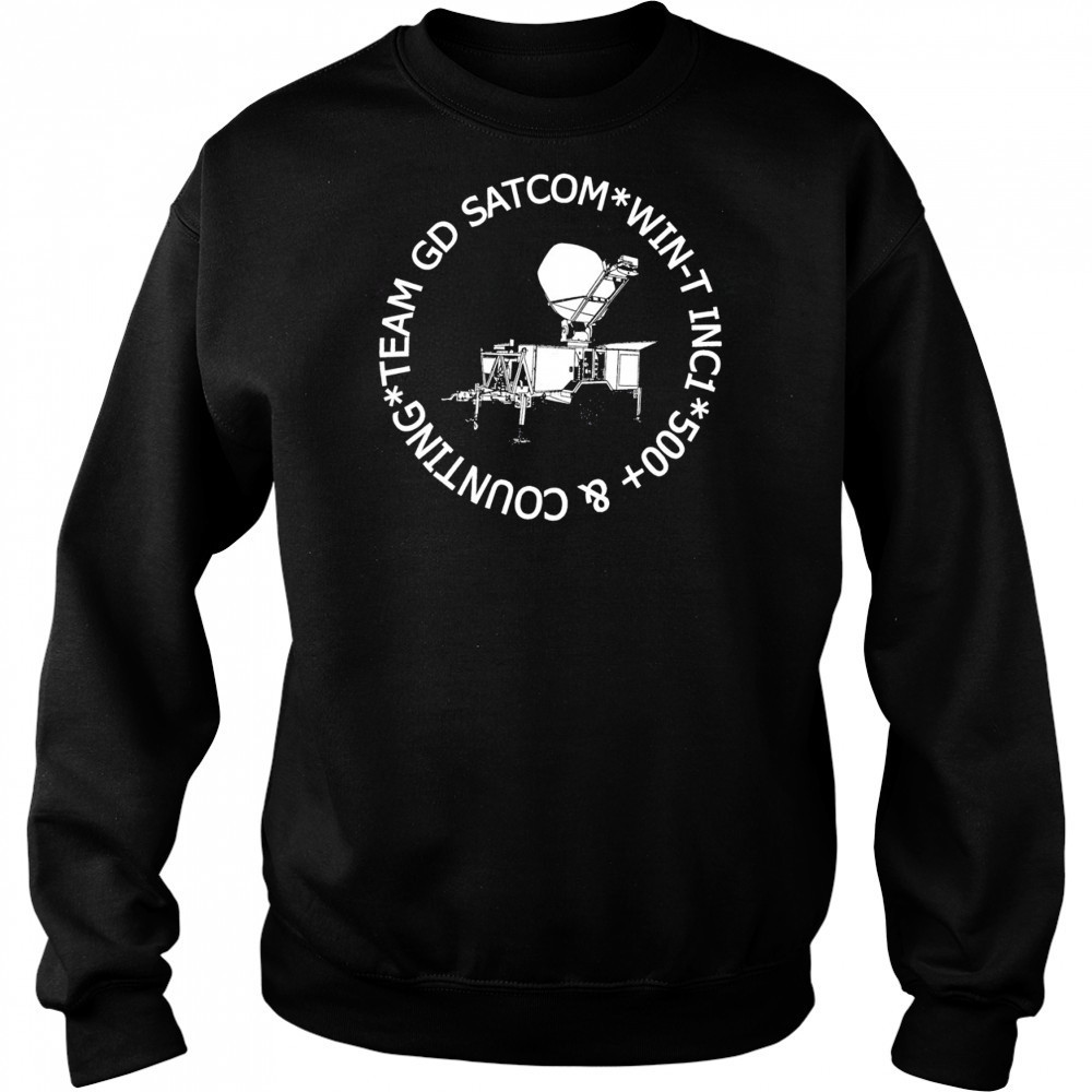 Team General Dynamics Satcom win-t INC1 shirt Hoodie