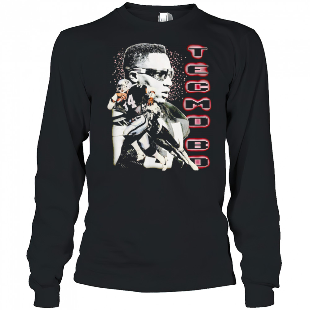 Tecmo Bo Jackson Las Vegas Raiders retro shirt Long Sleeved