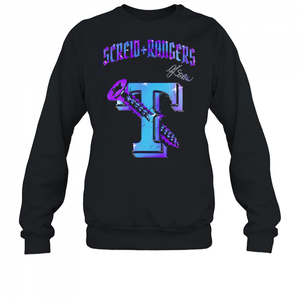 Texas Rangers Honor All-Time DJ Screw Limited Baseball shirt Sweatshirt