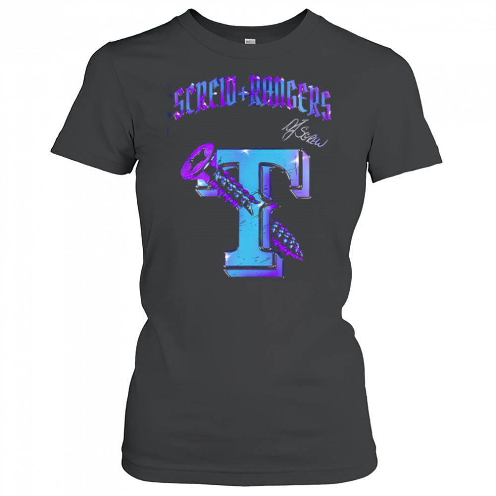 Texas Rangers Honor All-Time DJ Screw Limited Baseball shirt Women's T-shirt