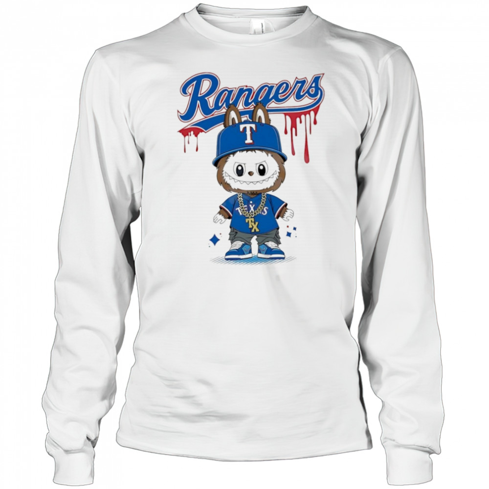 Texas Rangers x Labubu Shirt Long Sleeved