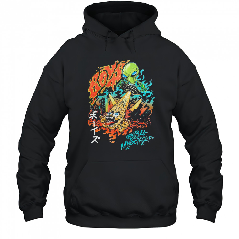 The Boys Global Mischief Alien T-Shirt Hoodie