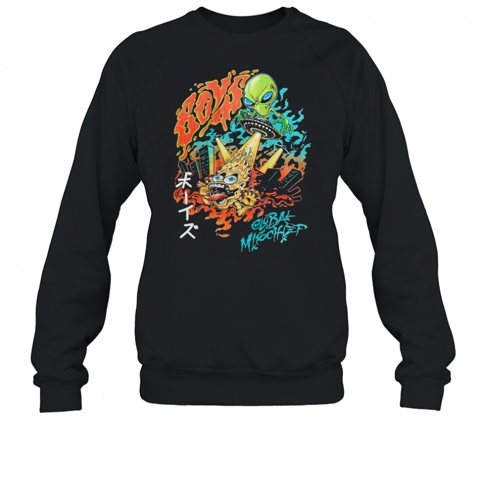 The Boys Global Mischief Alien T-Shirt Sweatshirt
