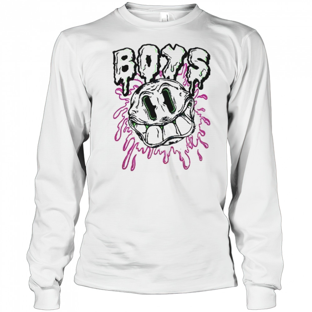 The Boys Monster Smiley Icons T-Shirt Long Sleeved