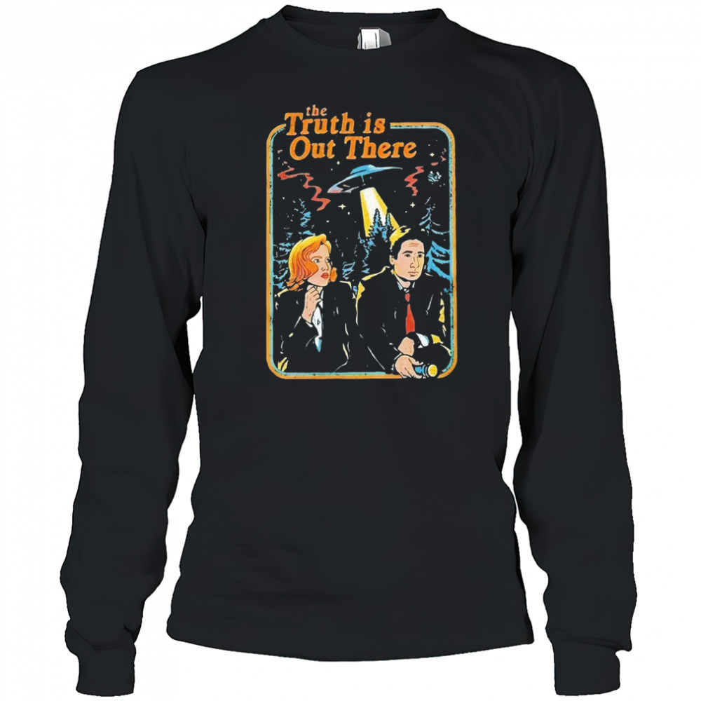 The Truth is out there UFO vintage shirt Long Sleeved
