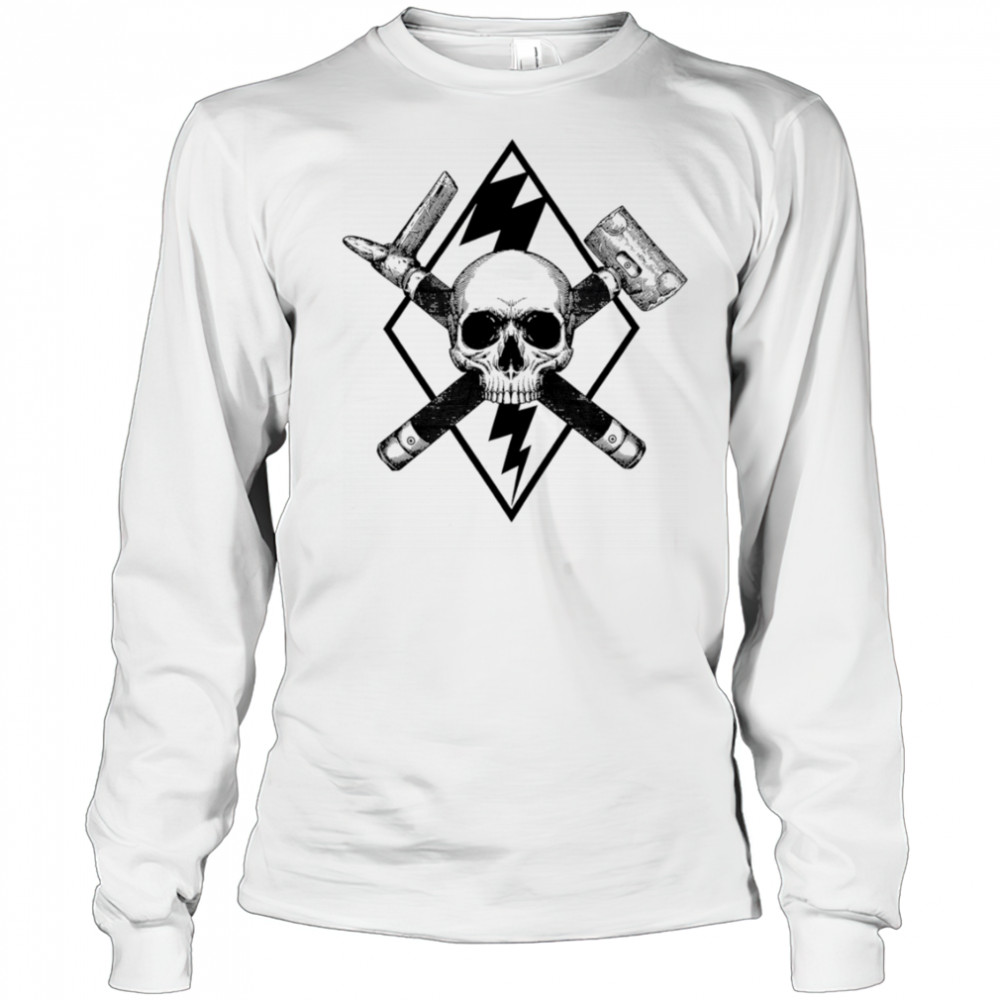 Tools Of The Trade Skull shirt Long Sleeved