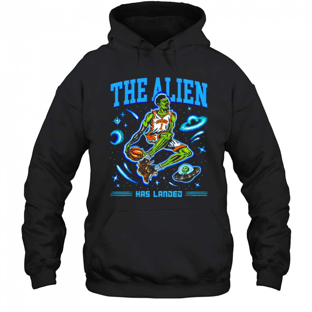 Victor Wembanyama San Antonio Spur the Alien has landed shirt Hoodie