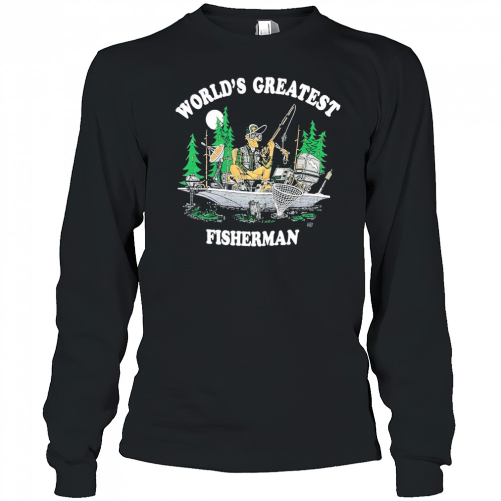 World’s greatest Fisherman vintage shirt Long Sleeved