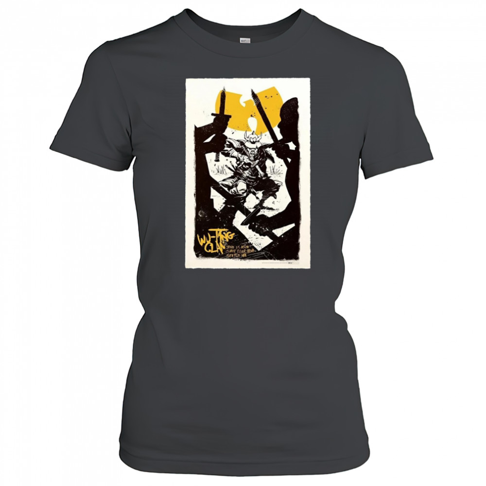 Wu-Tang Clan June 28 2025 Climate Pledge Arena Seattle WA Poster T-Shirt Women's T-shirt