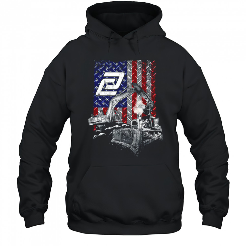 2025 Dc Heavy Equipment Flag T-Shirt Hoodie