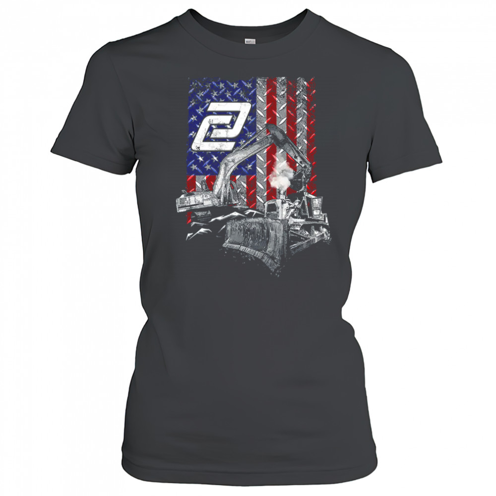2025 Dc Heavy Equipment Flag T-Shirt Women's T-shirt