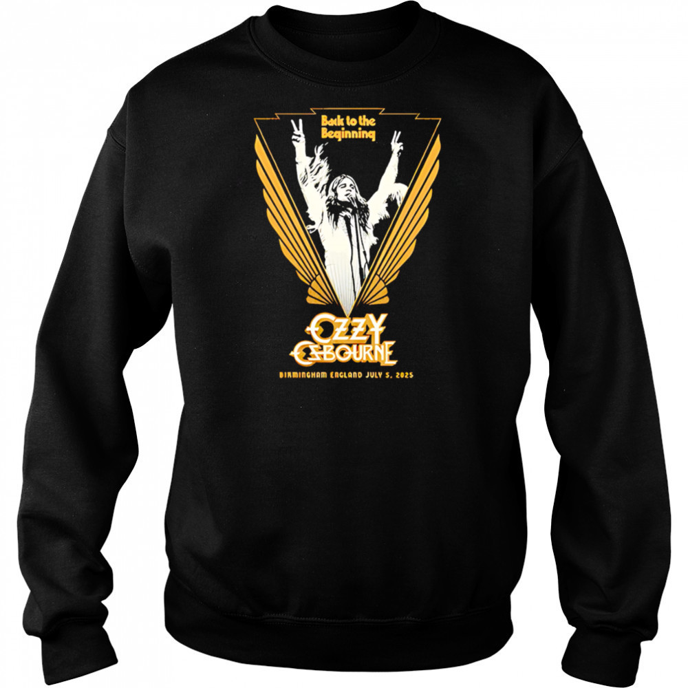 Back To The Beginning Ozzy Osbourne 2025 shirt Hoodie