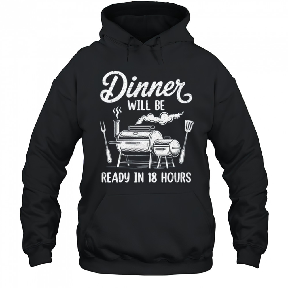 BBQ Men Smoking Meat Smoker Grilling Barbecue Dad shirt Hoodie