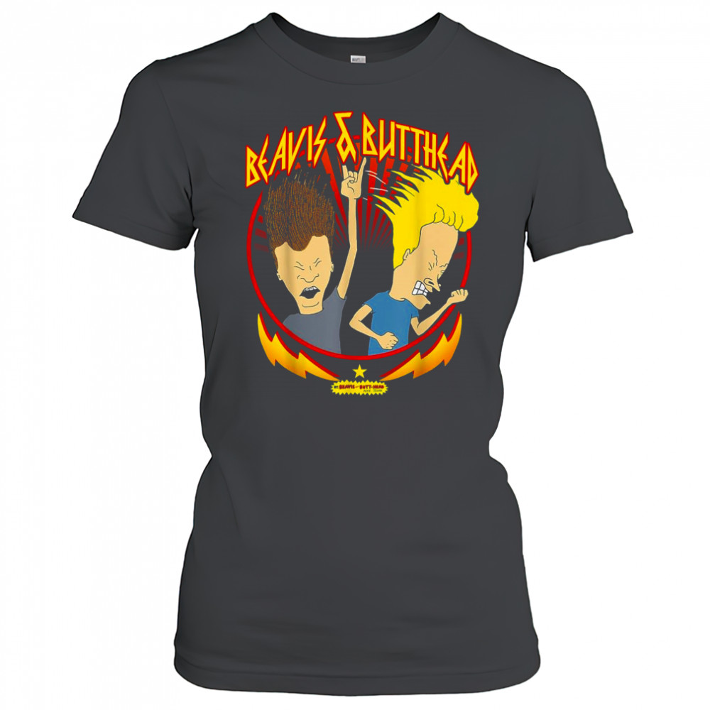 Beavis And Butt Head Metal Colors Rock Out T-Shirt Women's T-shirt