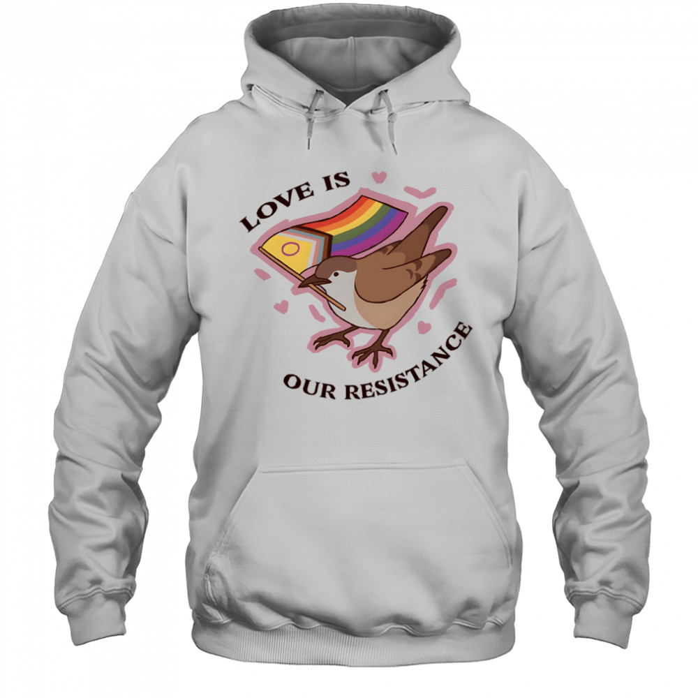 Bird love is our resistance shirt Hoodie