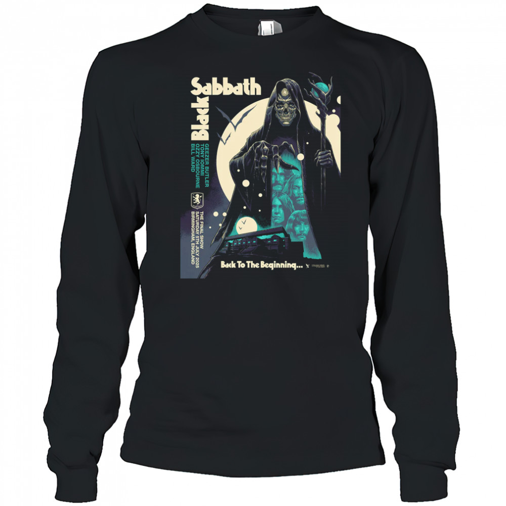 Black Sabbath Skeleton T-Shirt Long Sleeved