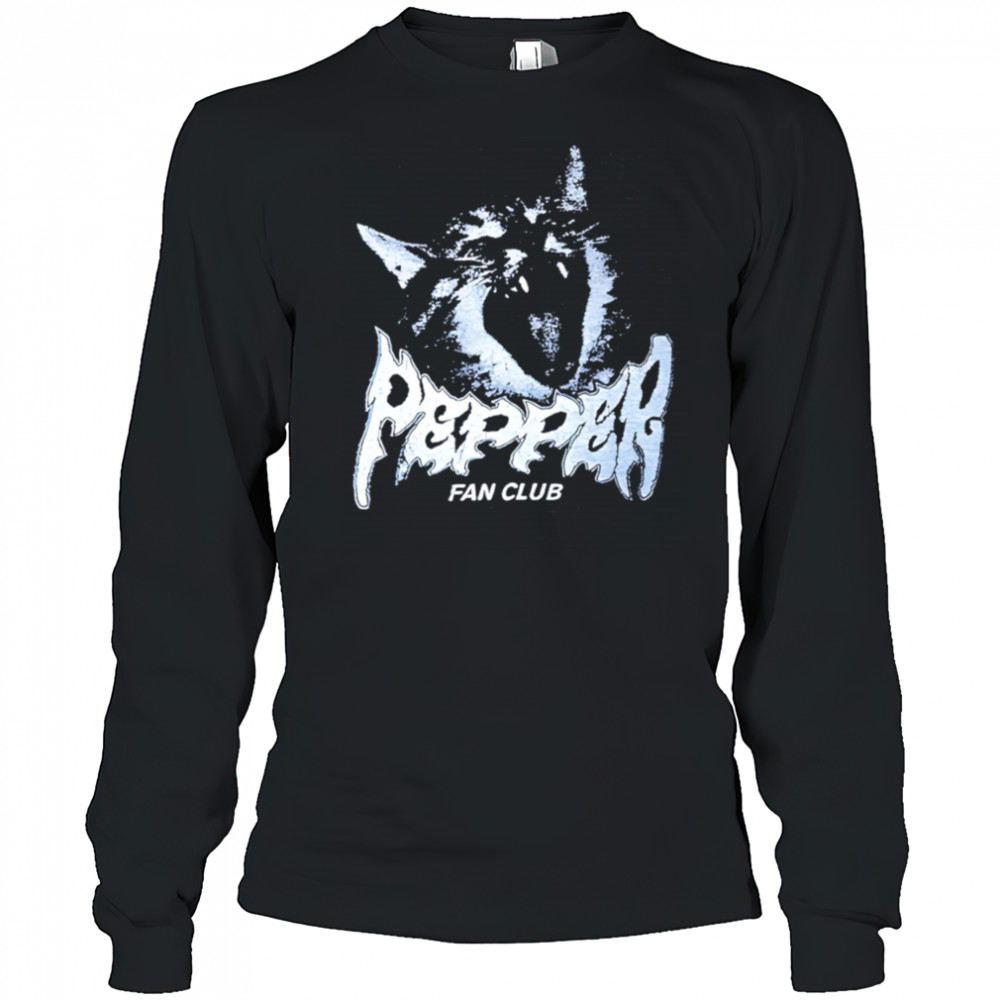 Cat Pepper Fan Club retro shirt Long Sleeved
