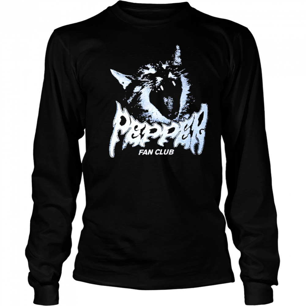 Cat Pepper Fan Club retro shirt Long Sleeved