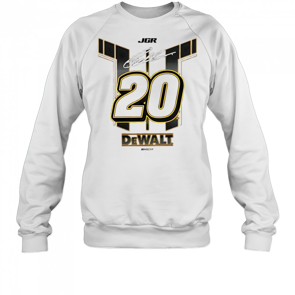 Christopher Bell #20 Dewalt Joe Gibbs Racing Team Signature T-Shirt Sweatshirt