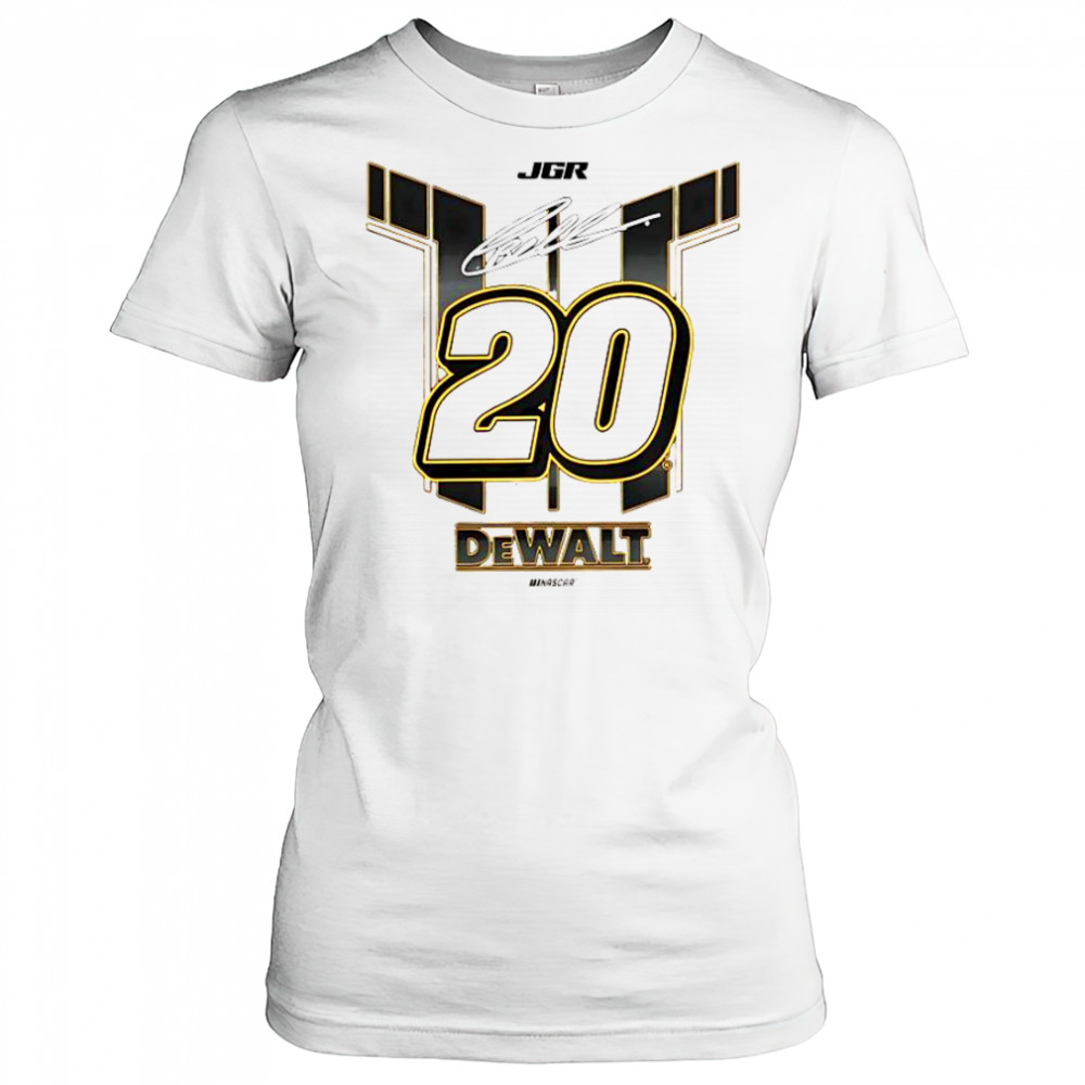 Christopher Bell #20 Dewalt Joe Gibbs Racing Team Signature T-Shirt Women's T-shirt