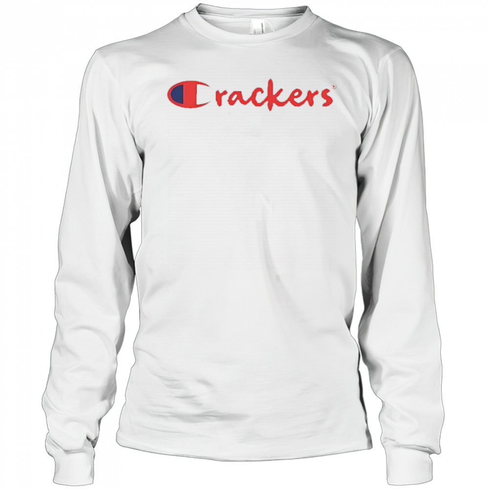 Crackers Champion Parody T-Shirt Long Sleeved