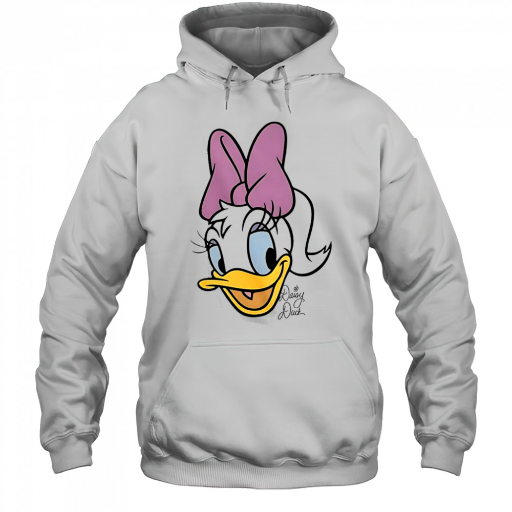 Daisy Duck Disney Big Face T-Shirt Hoodie