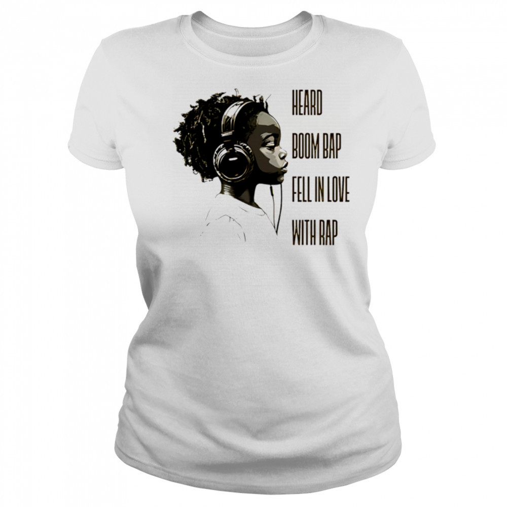 Dan Johns Fell In Love With Rap B&W shirt Women's T-shirt