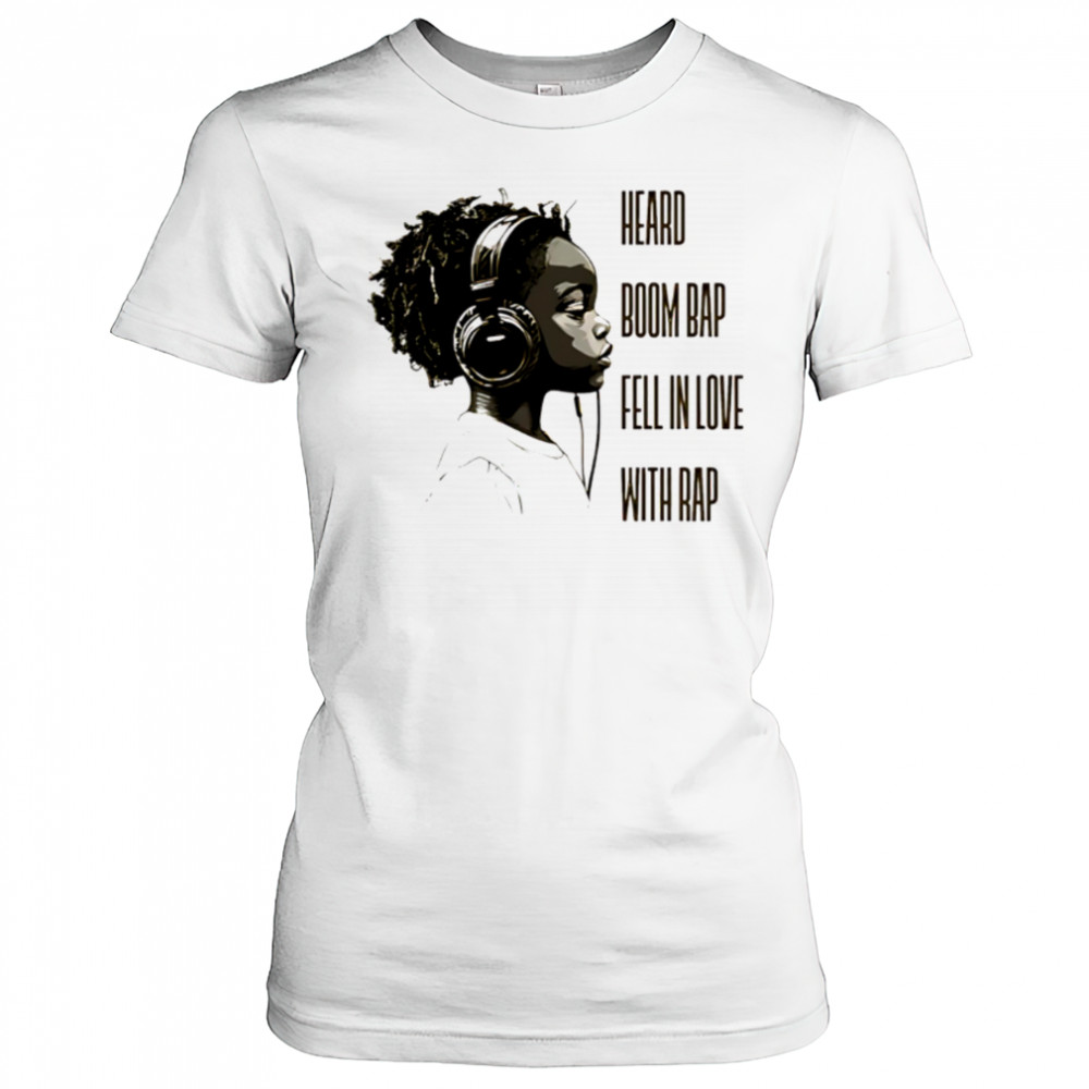 Dan Johns Fell In Love With Rap B&W shirt Women's T-shirt