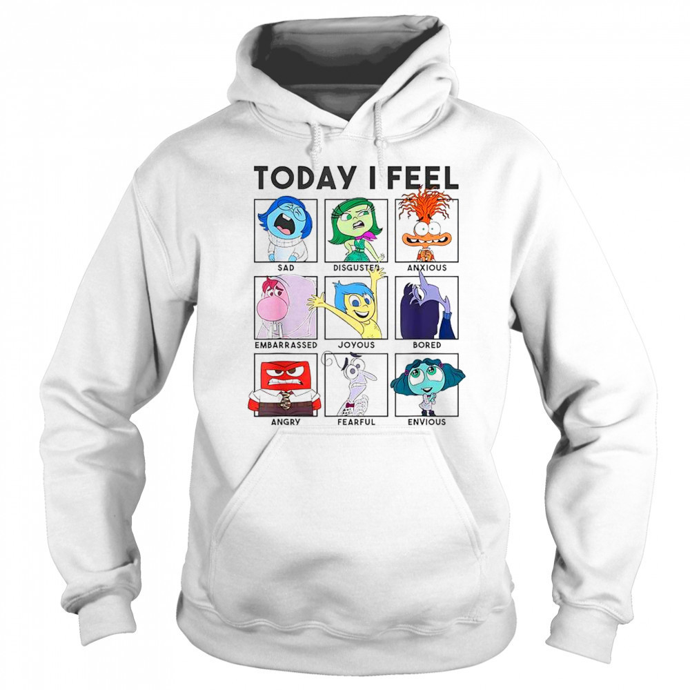 Disney Pixar Inside Out 2 Today I Feel T-Shirt Sweatshirt