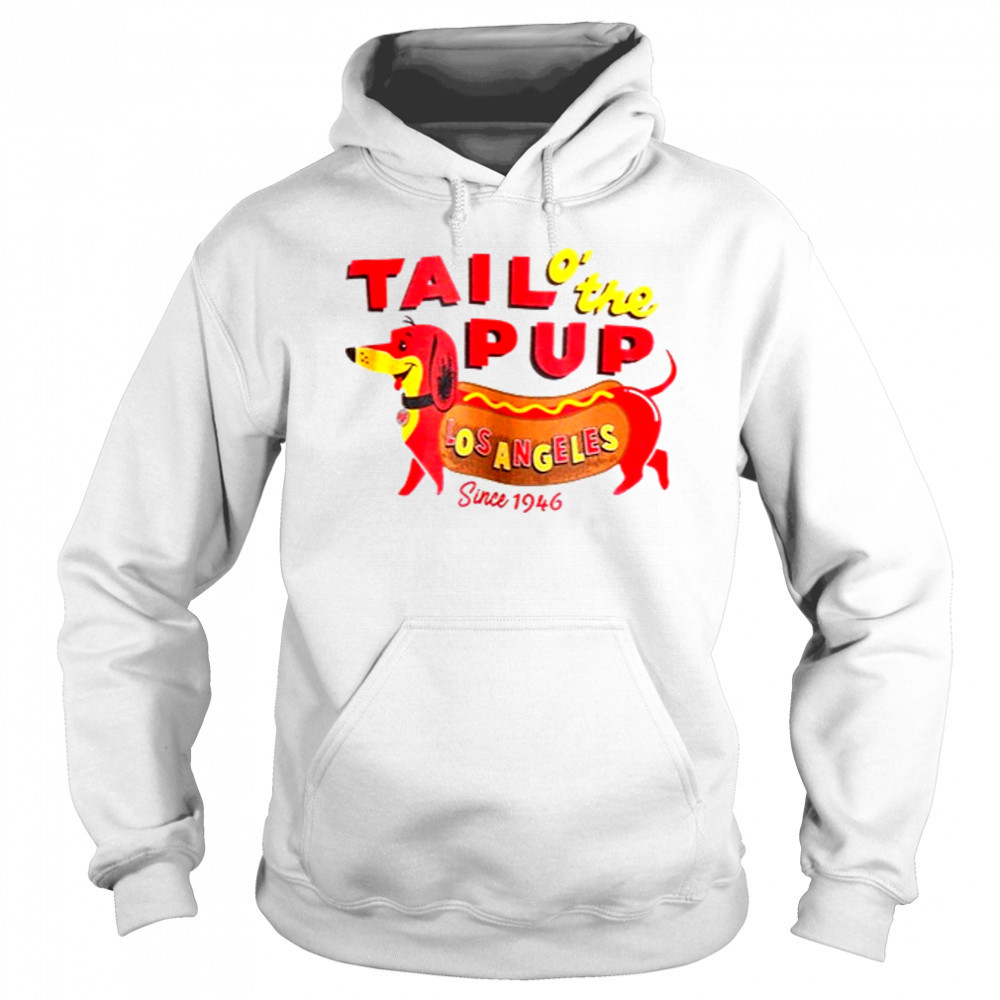 Djo wearing Tail o’ the Pup T-Shirt Sweatshirt