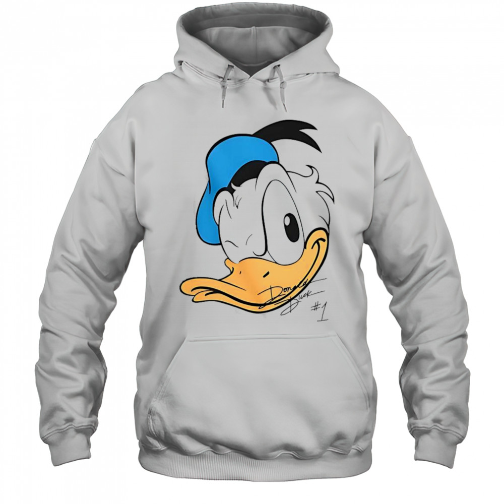 Donald Duck Disney Big Face T-Shirt Hoodie