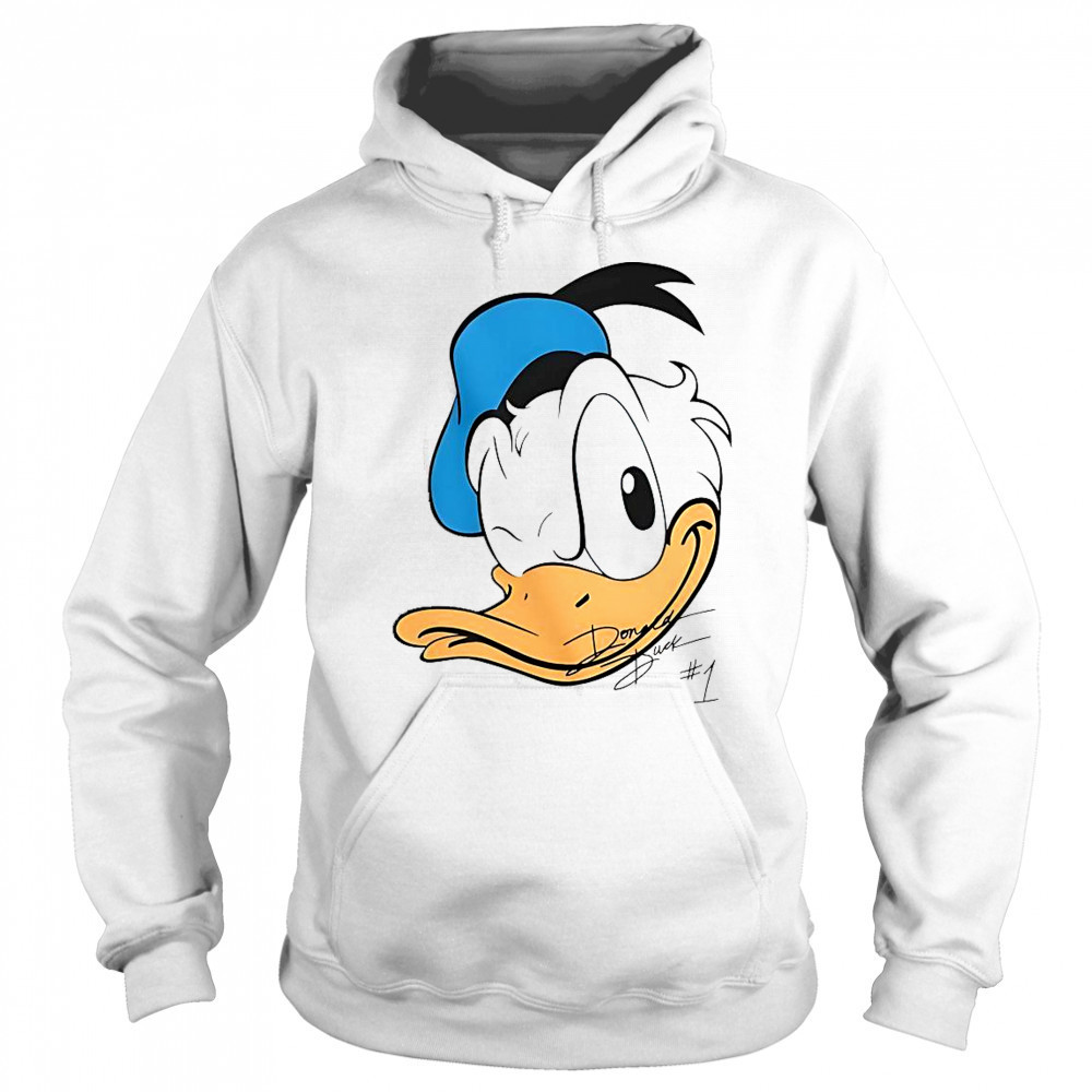 Donald Duck Disney Big Face T-Shirt Sweatshirt