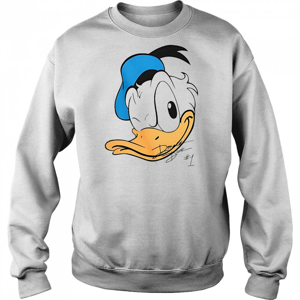 Donald Duck Disney Big Face T-Shirt Hoodie