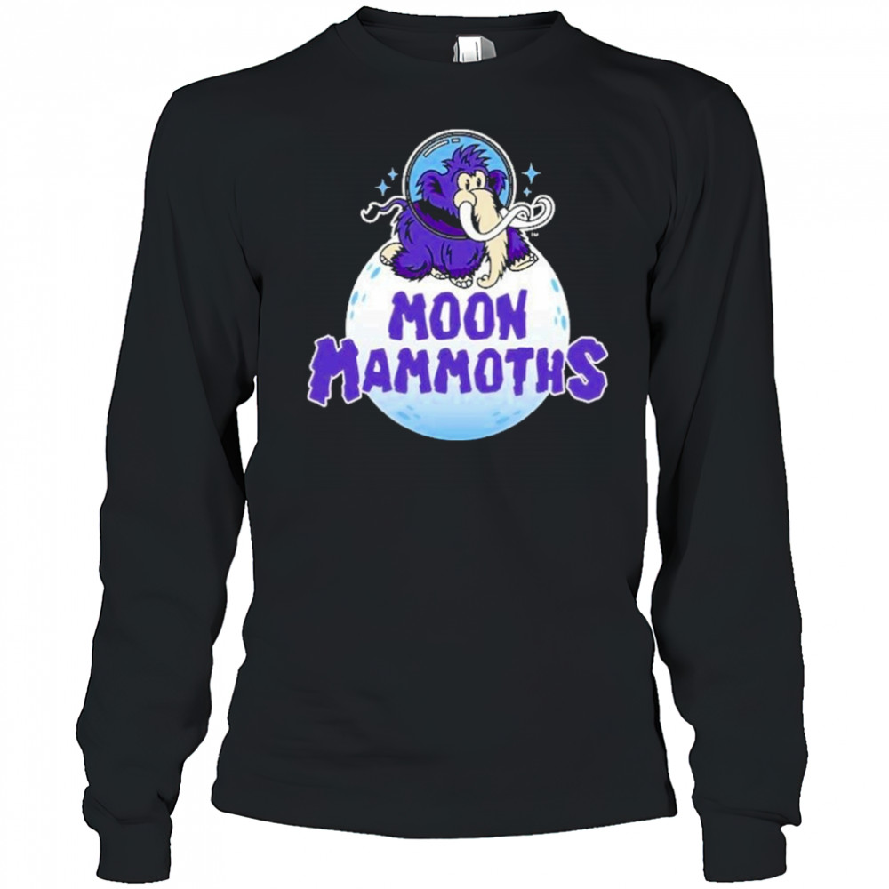 Erie SeaWolves BR Moon Mammoths T-Shirt Long Sleeved