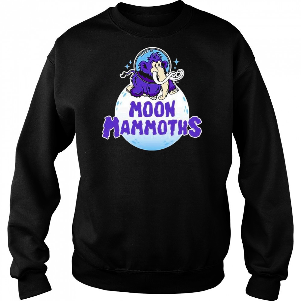Erie SeaWolves BR Moon Mammoths T-Shirt Hoodie